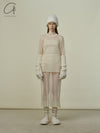 SWAYING 25 Early Spring Organza Long Sleeve Top/Skirt SW-SW25PS3B05-MIBAI Skirt SW25PS1T04 SW25PS3B05